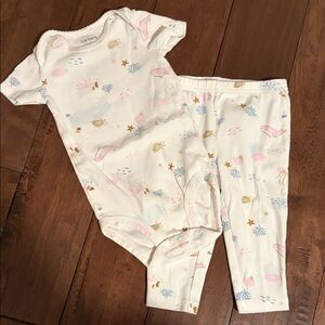 Carter's White Baby Onesie